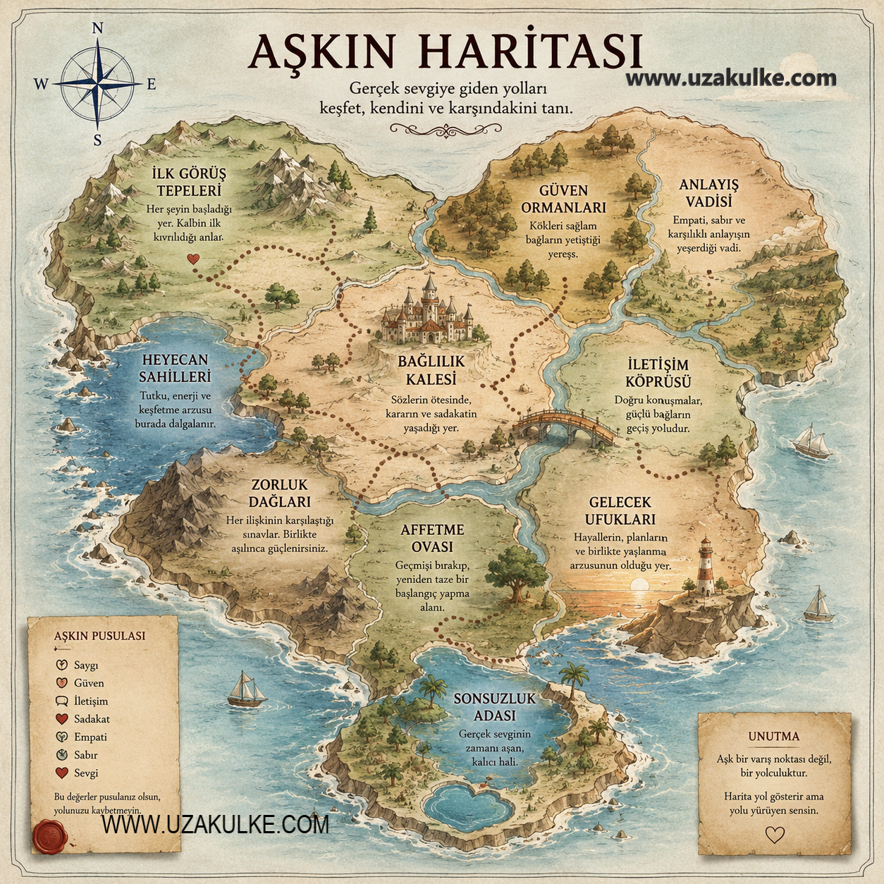 aşk haritası